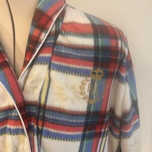 Lauren Ralph Lauren Multicolor Plaid Pajama Top